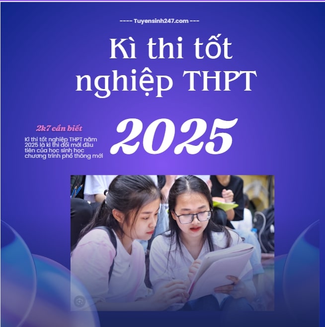 Thông tin về Hướng dẫn một số nội dung Kỳ thi tốt nghiệp THPT năm 2025