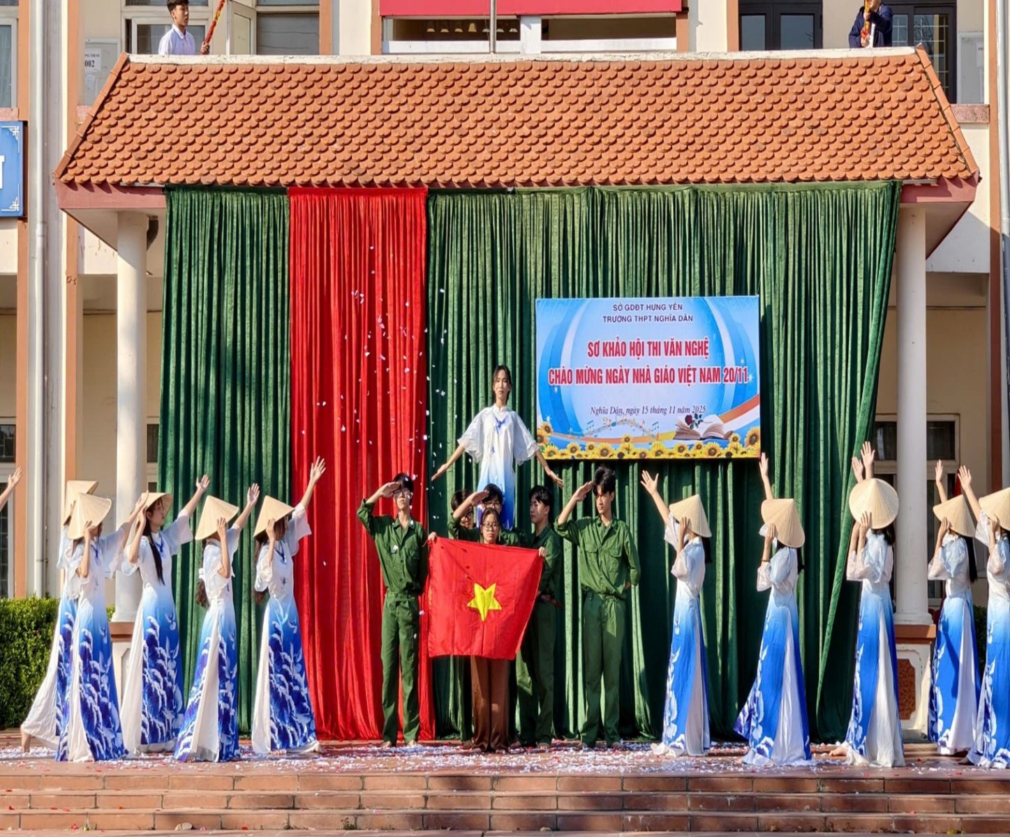 TRƯỜNG THPT NGHĨA DÂN TỔ CHỨC SƠ KHẢO HỘI THI VĂN NGHỆ CHÀO MỪNG NGÀY NHÀ GIÁO VIỆT NAM 20/11